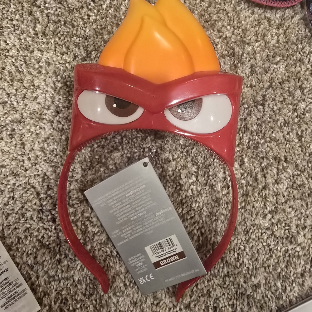 Disney Inside Out Anger Headband